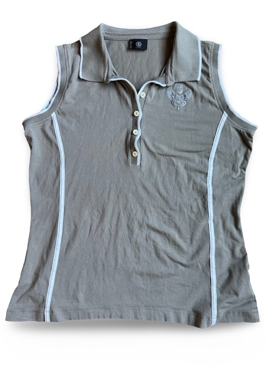 Bogner Tops - Women’s Sage Green Performance Athletic Bogner Golfing polo shirt‎ Large